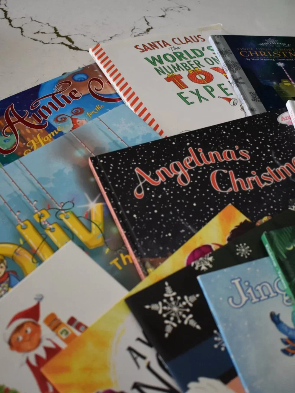 Book Bundle 15 Christmas Kids Books Holiday Santa Elf on the Shelf Hardcover